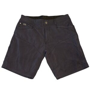 Kuhl Konfidant Shorts Mens 36 Charcoal Hiking Outdoor Cargo Vented Crotch 5103